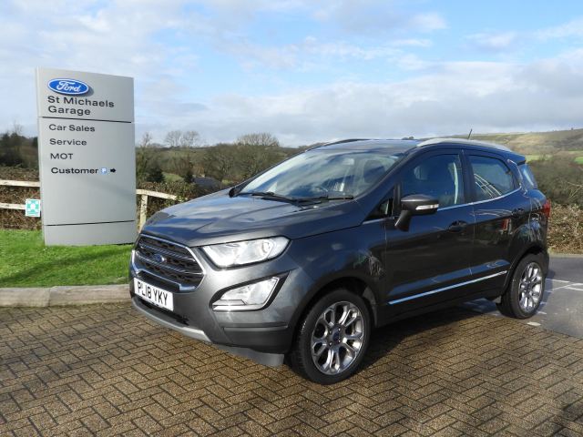 Ford 1.0T EcoBoost Titanium SUV 5dr Petrol Auto Euro 6 (s/s) (125 ps)