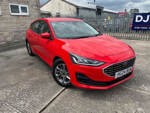 Ford Focus Titanium 5 door 1.0L EcoBoost 125PS mHEV FWD 6 Speed Manual